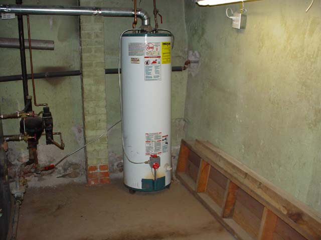 069 Boiler Room Water Heater