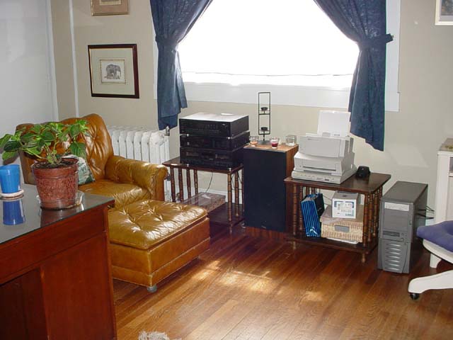 097 Kim's Office Chair And Stereo And Window