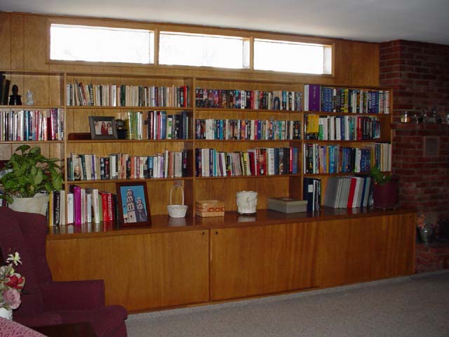 157 Front Living Room Bookcase